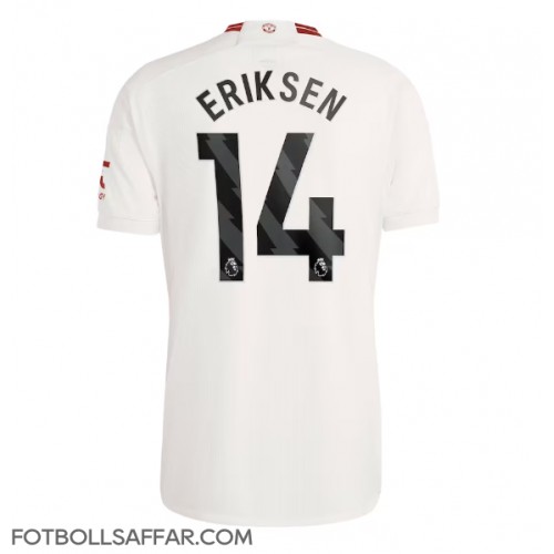 Manchester United Christian Eriksen #14 Tredjeställ 2023-24 Kortärmad